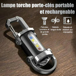 Charger l'image dans la galerie, KeyLight Power™ Porte-clés lampe de poche & Powerbank (PROMO FLASH - STOCK LIMITÉ)