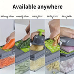 Load image into Gallery viewer, Hachoir À Légumes, Trancheuse À Fruits - Tout en 1  (EN PROMOTION - Stock très limité)
