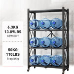 Charger l'image dans la galerie, Étagère Rangement Pliante 4 Étagères - PROMO DÉSTOCKAGE (stock limité)
