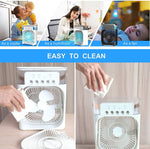 Load image into Gallery viewer, Climatiseur portable - anti chaleur, rafraichissant, diffuseur d&#39;arôme 3 en 1 - réduit la facture d&#39;électricité (EN PROMOTION - Stock très limité)
