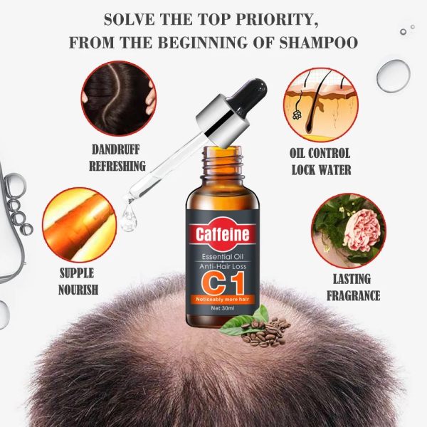 Sérum intense pousse cheveux - contre la calvitie, perte de cheveux (EN PROMOTION - Stock très limité)