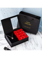 Charger l'image dans la galerie, Box à bijoux &amp; rose éternelle - Cadeau unique (Édition limité)
