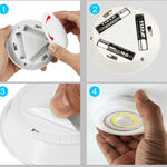 Load image into Gallery viewer, Lumière Led sans fil à télécommande - 1 acheté, 2 offerts (EN PROMOTION - Stock presqu&#39;épuisé)
