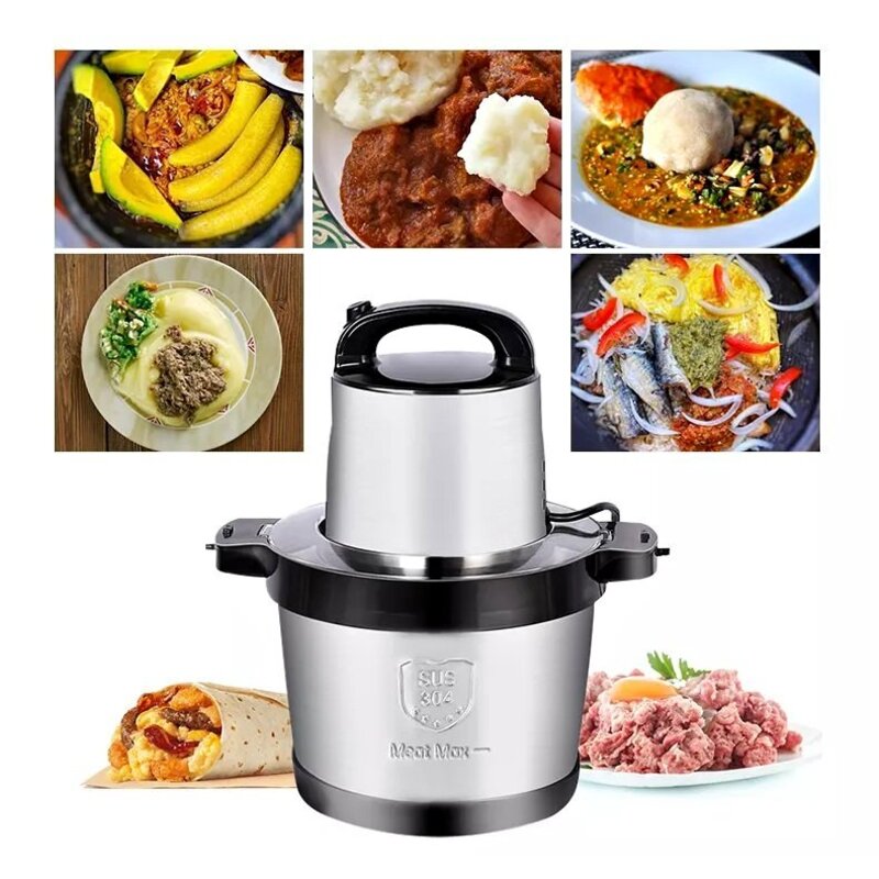 Mixeur Foutou - Mixez manioc, banane, graine , viande rapidement (PROMO DESTOCKAGE - Stock presqu'épuisé)