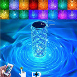 Load image into Gallery viewer, Lampe de table en cristal de diamant  - économisez sur vos factures de courant (EN PROMOTION - Stock très limité)
