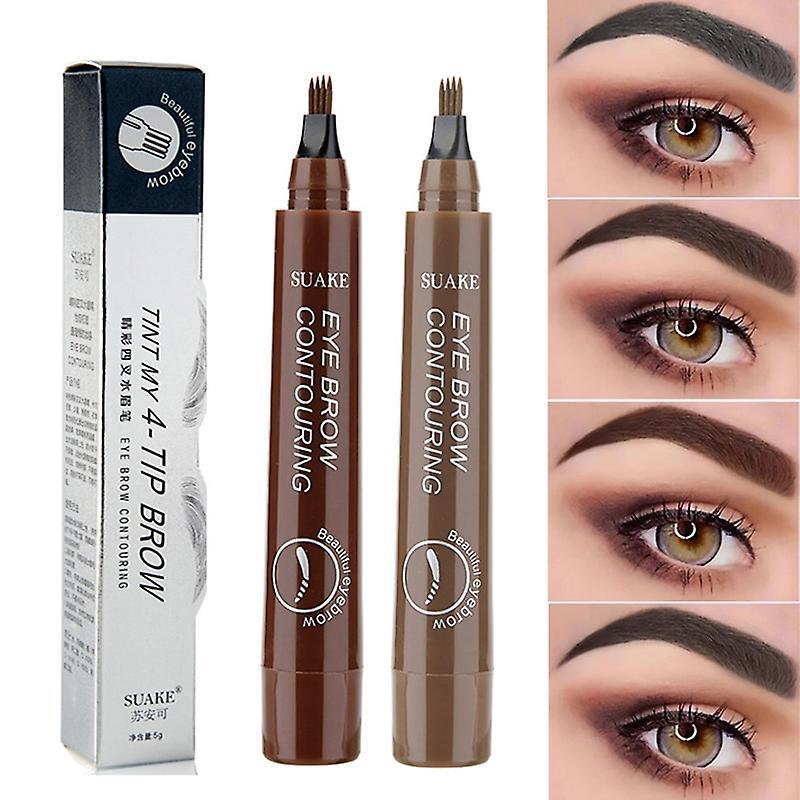 Stylo à sourcil et à barbe - dessine cheveux, sourcil, barbe - Waterproof (EN PROMOTION - Stock très limité)