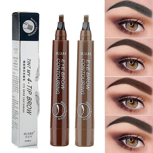 Stylo à sourcil et à barbe - dessine cheveux, sourcil, barbe - Waterproof (EN PROMOTION - Stock très limité)