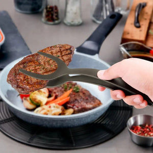 Pince/Spatule cuisine - Pince de cuisson 2 en 1 (EN PROMOTION - Stock très limité)